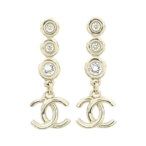 CHANEL Gold Earrings